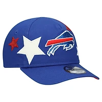 Toddler New Era  Royal Buffalo Bills  Stardom 9FORTY A-Frame Adjustable Hat
