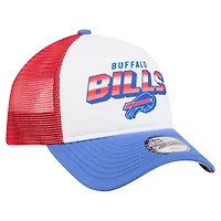Toddler New Era  White/Royal Buffalo Bills  Streak 9FORTY A-Frame Adjustable Hat