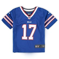 Maillot de match Nike Josh Allen Royal Buffalo Bills pour tout-petit