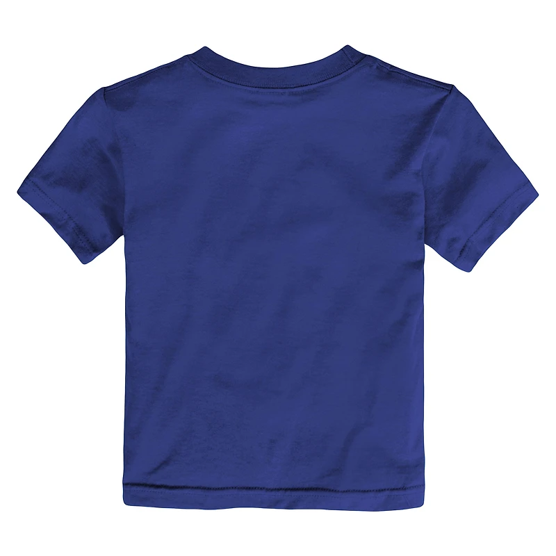 Nike Royal Buffalo Bills Icon Wordmark pour tout-petit - T-shirt