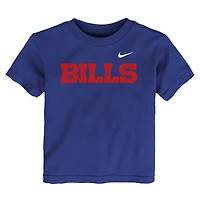 T-shirt Nike Royal Buffalo Bills pour tout-petit
