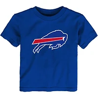 T-shirt à logo principal Royal Buffalo Bills pour tout-petit