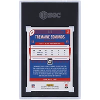 Carte de recrue authentifiée 10 Panini Donruss Optic Green Prizm #107 #2/5 SGC de Tremaine Edmunds Buffalo Bills 2018