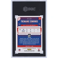 Tremaine Edmunds Buffalo Bills Autographed 2018 Panini Donruss Optic Gold Prizm #107 #2/10 SGC Authenticated 10/10 Rookie Card