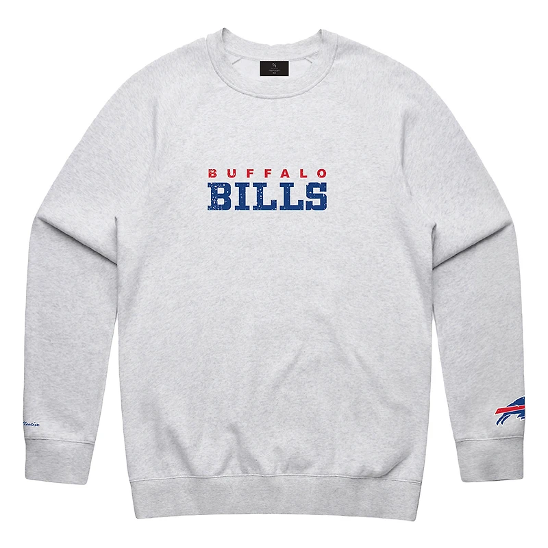 Sweat-shirt unisexe Peace Collective gris Buffalo Bills Spirit à col rond
