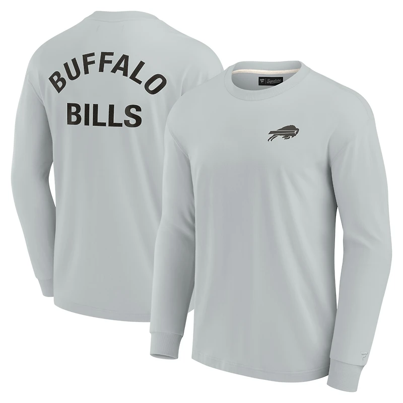 Unisex Fanatics Khaki Buffalo Bills Elements Super Soft Long Sleeve T-Shirt