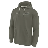Sweat à capuche unisexe Fanatics Royal Buffalo Bills Elements en polaire super douce