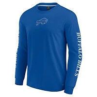 Unisex Fanatics Royal Buffalo Bills Elements Strive Long Sleeve T-Shirt