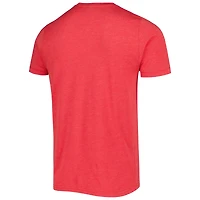 Unisex Homage Andre Reed & Jim Kelly Heather Red Buffalo Bills NFL Jam Retired Tri-Blend T-Shirt