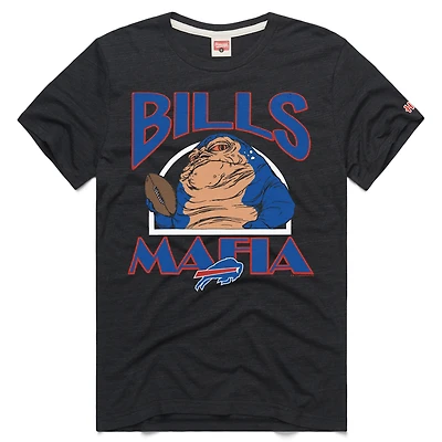Unisex Homage  Charcoal Buffalo Bills Star Wars x NFL Tri-Blend T-Shirt
