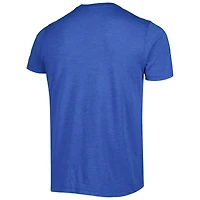 Unisex Homage Josh Allen & Stefon Diggs Heather Royal Buffalo Bills NFL Jam Tri-Blend T-Shirt