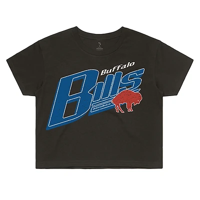 T-shirt unisexe Peace Collective Black Buffalo Bills court teint par pigmentation