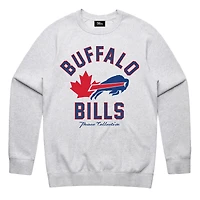 Sweat-shirt unisexe Peace Collective gris en polaire Buffalo Bills Canada