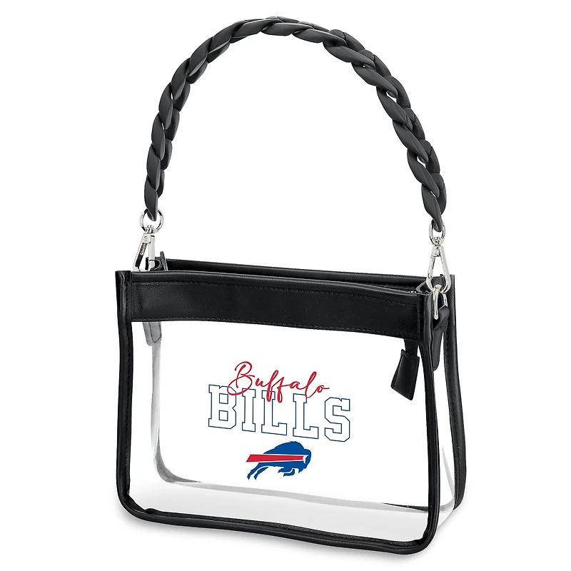 Sac bandoulière mini à chaîne en plastique WEAR by Erin Andrews Buffalo Bills