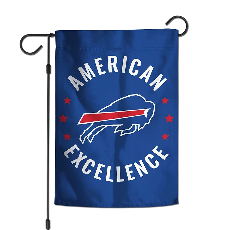 WinCraft Buffalo Bills 12" x 18" Double-Sided America 250 Garden Flag