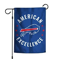 WinCraft Buffalo Bills 12" x 18" Double-Sided America 250 Garden Flag