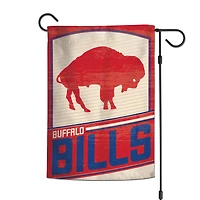 WinCraft Buffalo Bills 12" x 18" Throwback Logo Double-Sided Garden Flag