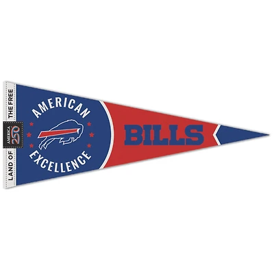WinCraft Buffalo Bills 12" x 30" America 250 Premium Pennant