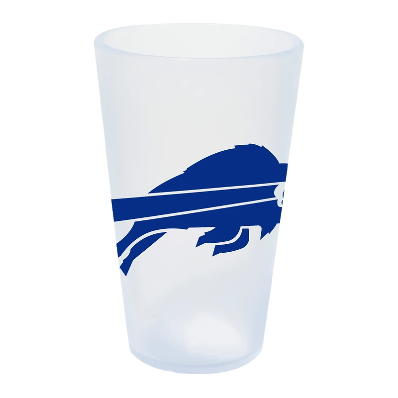 Billets de buffle WinCraft 16oz. Verre à pinte en silicone Icicle