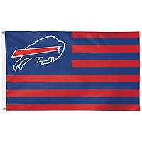 Drapeau de luxe WinCraft Buffalo Bills 90 x 150 cm, style américain étoiles et rayures
