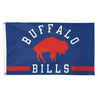 WinCraft Buffalo Bills Drapeau de luxe à 1 face avec logo classique 3' x 5'