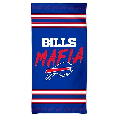 Serviette de plage WinCraft Buffalo Bills 30" x 60" en Spectra
