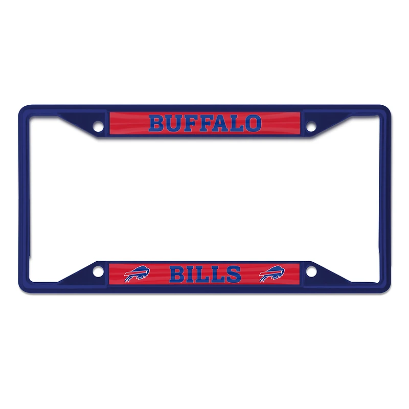 WinCraft Buffalo Bills Cadre de plaque d'immatriculation couleur chrome