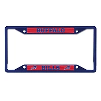 WinCraft Buffalo Bills Cadre de plaque d'immatriculation couleur chrome