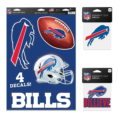 WinCraft Buffalo Bills Decal Variety Pack