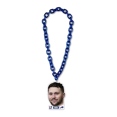 WinCraft Joshua Allen Buffalo Bills Big Chain Necklace