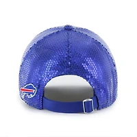 Women's '47  Royal Buffalo Bills Dazzle Clean Up Adjustable Hat