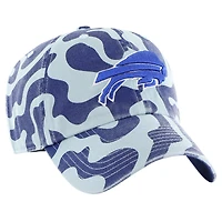 Women's '47  Blue Buffalo Bills Freeform Clean Up Adjustable Hat