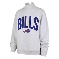 Sweat-shirt à col montant Subtle Muse gris Buffalo Bills '47 pour femme