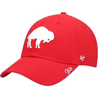 Women's '47 Red Buffalo Bills Miata Clean Up Adjustable Hat