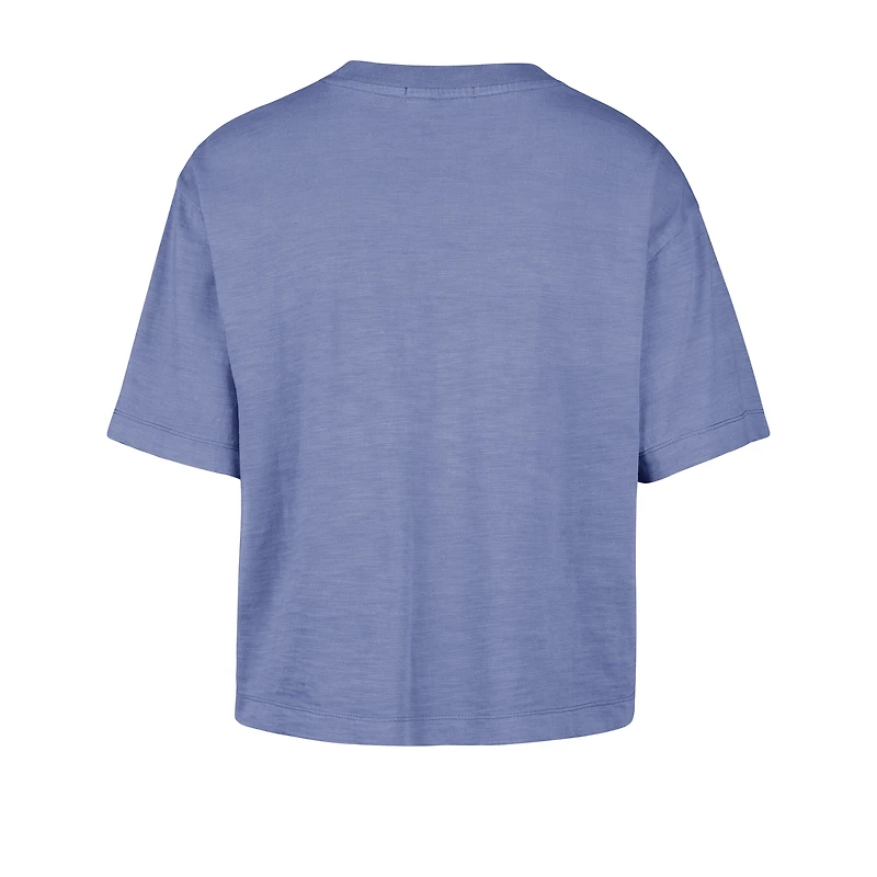 Women's '47  Royal Buffalo Bills Cropped Mindi Slub T-Shirt
