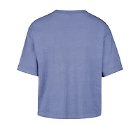 Women's '47  Royal Buffalo Bills Cropped Mindi Slub T-Shirt
