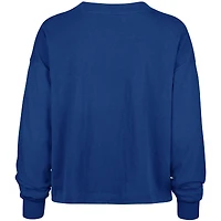 T-shirt surdimensionné à manches longues pour femme « 47 Royal Buffalo Bills Outreach City »