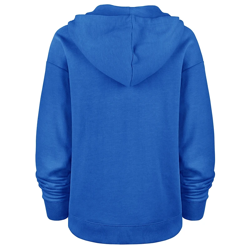 Women's '47  Royal Buffalo Bills Plus Clarity Kennedy Pullover Hoodie