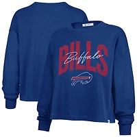 Women's '47 Royal Buffalo Bills Plus Muse Sydney Long Sleeve T-Shirt