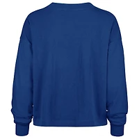Women's '47 Royal Buffalo Bills Plus Muse Sydney Long Sleeve T-Shirt