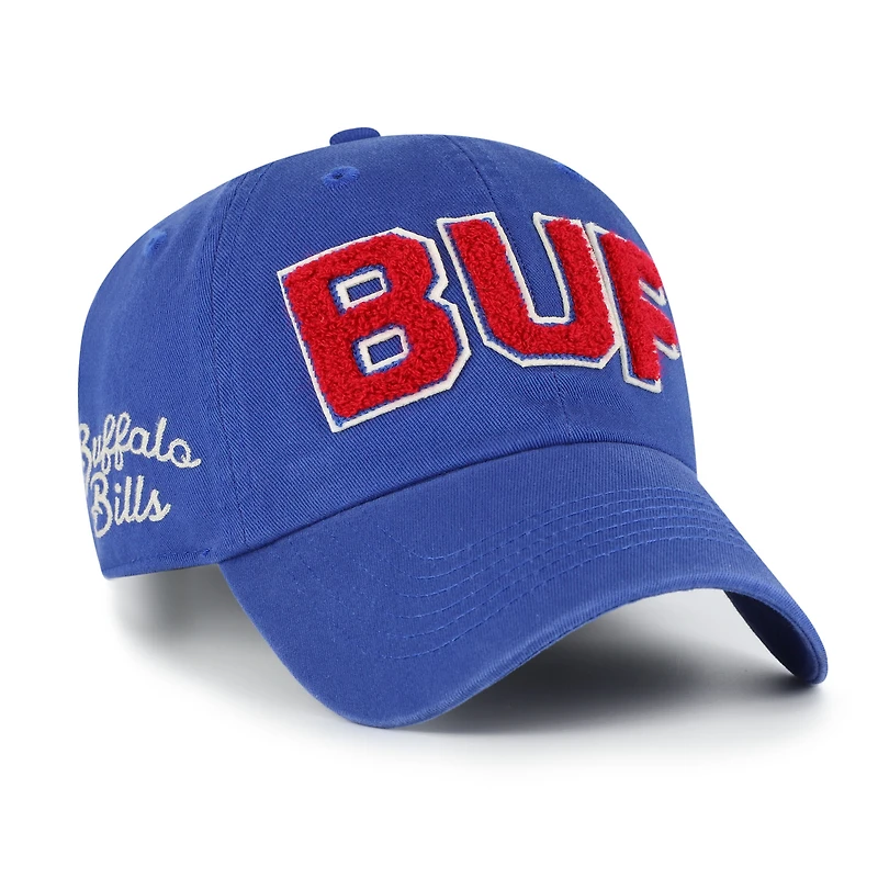 Casquette ajustable Zoey Clean Up '47 Royal Buffalo Bills pour femme