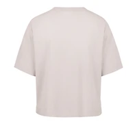 Women's '47  Sand Buffalo Bills Windthrow Ravine Cropped T-Shirt