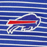 T-shirt Henley à manches longues gaufré Maverick Antigua Royal Buffalo Bills pour femme