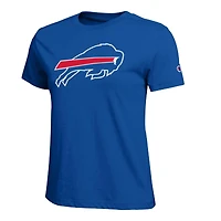 Women's Champion  Royal Buffalo Bills Logo T-Shirt