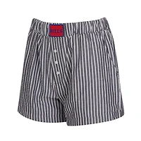 Ensemble de deux boxers à rayures et imprimés unis pour femme Concepts Sport Charcoal Buffalo Bills