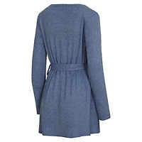 Women's Concepts Sport  Heather Royal Buffalo Bills Rigor Tank, Short & Robe Set