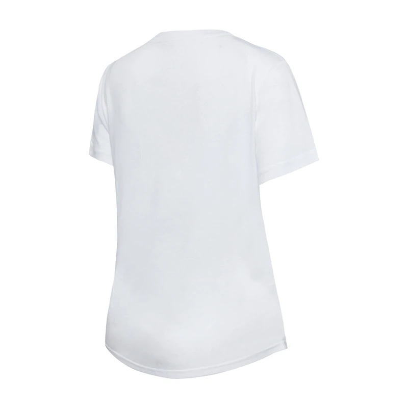 Women's Concepts Sport White/Charcoal Buffalo Bills Sonata Short Sleeve Top & Leggings Set