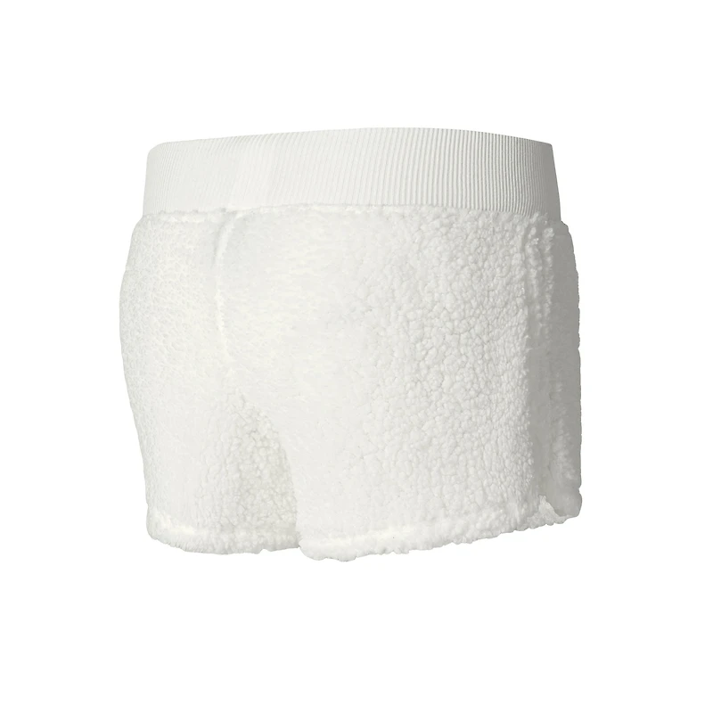 Ensemble de nuit pour femme Concepts Sport White Buffalo Bills Fluffy Pullover Sweatshirt et short