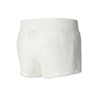 Ensemble de nuit pour femme Concepts Sport White Buffalo Bills Fluffy Pullover Sweatshirt et short