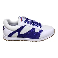 Cuce Baskets à paillettes blanches Buffalo Bills pour femmes